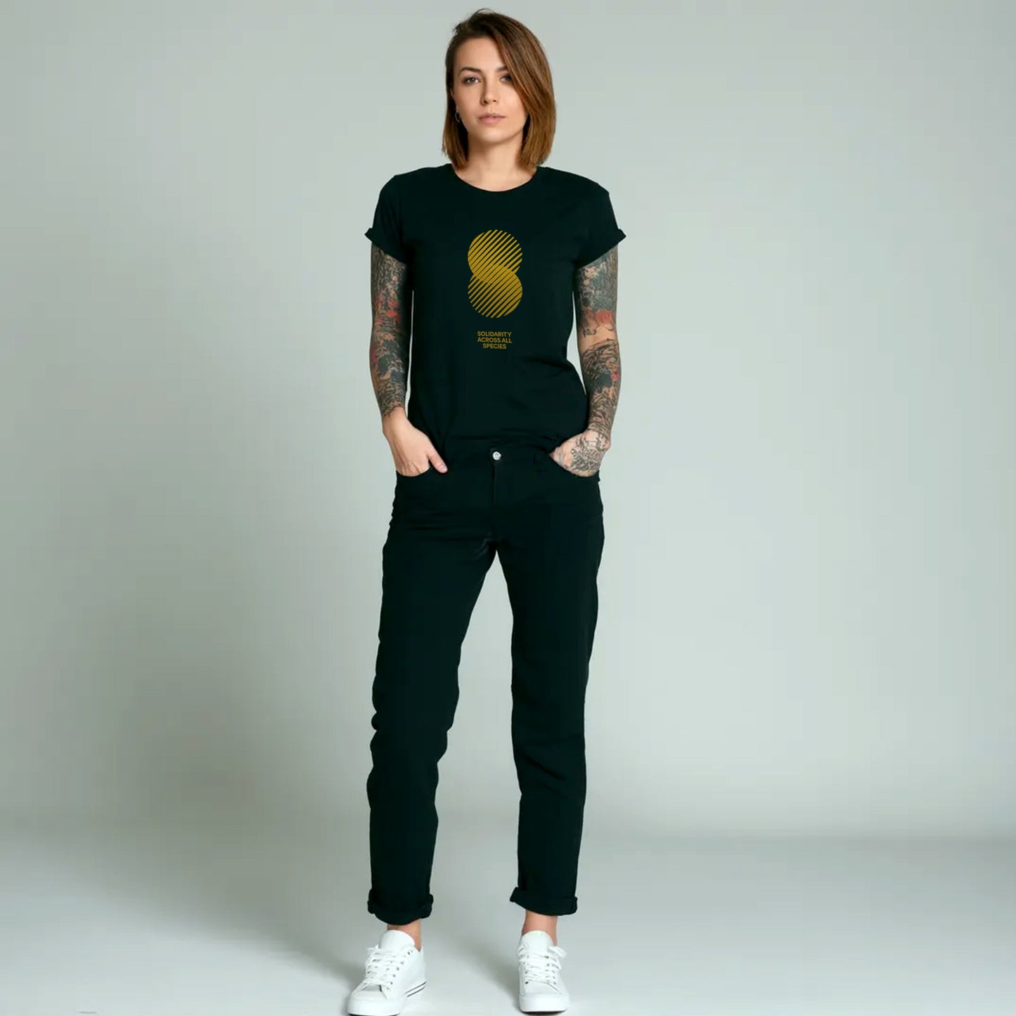 Solidarity Across All Species-Womens Tee