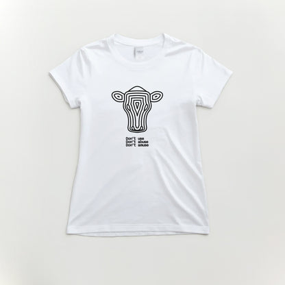 don't use/abuse/amuse-womens Tee